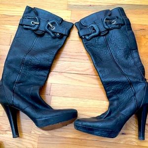 Fendi platform heel boots